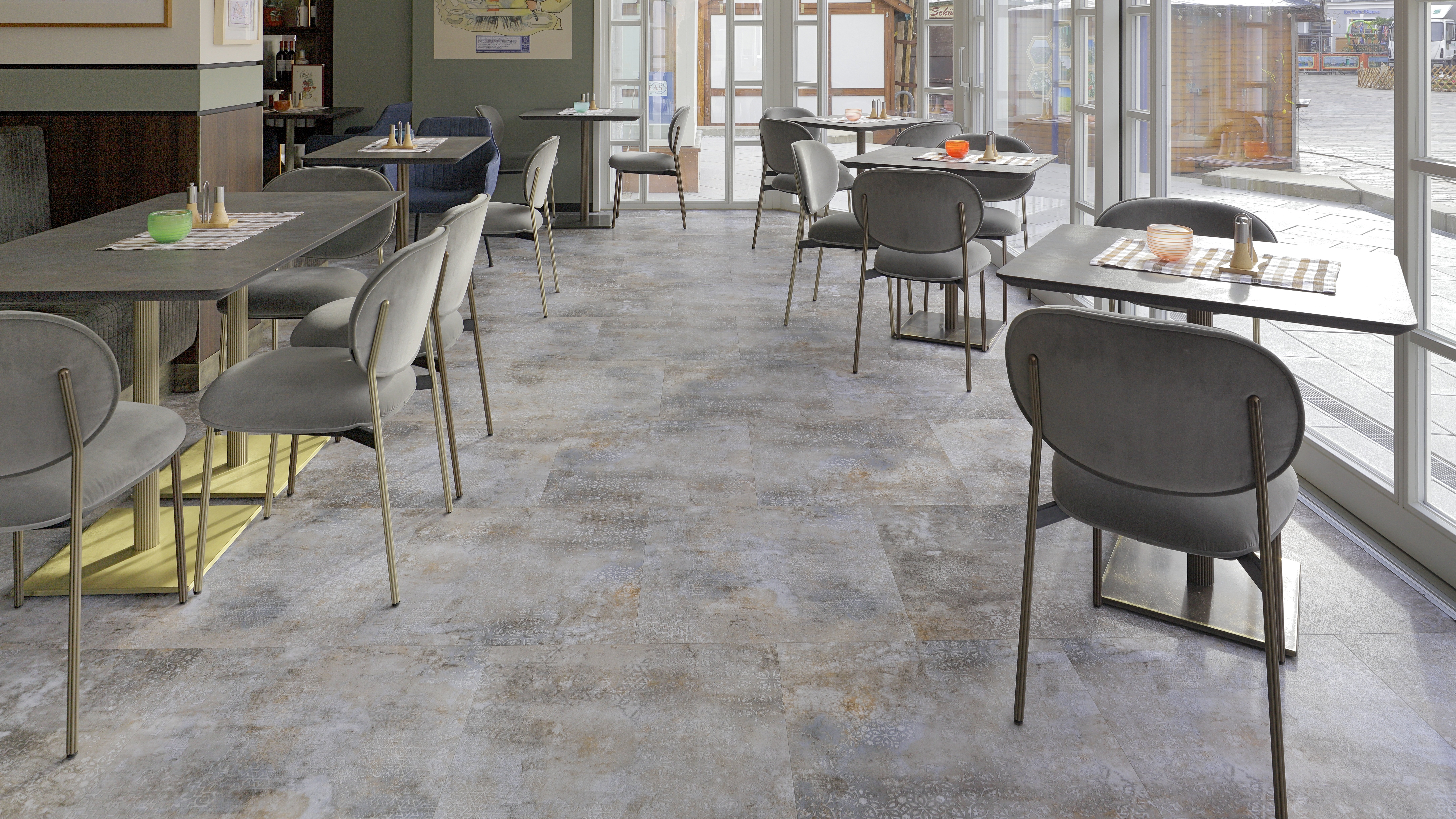 Designvloeren in de horeca – praktijkvoorbeeld Plaza Ristorante